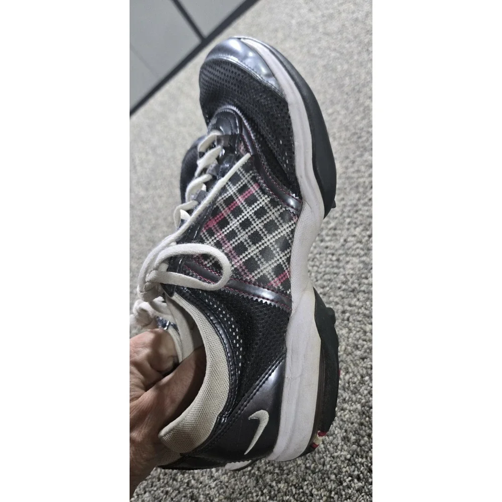 Vintage NIKE Golf Women's Air Plaid Performance Spike Size 8